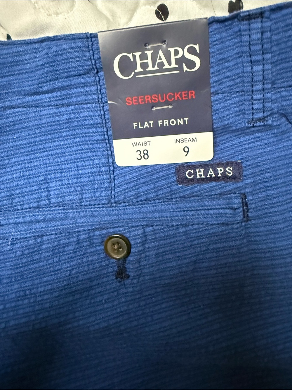 Chaps Men's Royal Blue Shorts - Picture 4 of 6